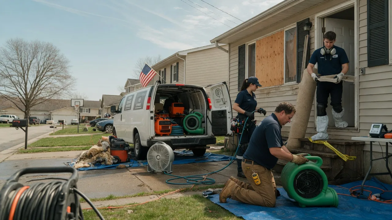 Water Damage Restoration in Bluebell, UT near me